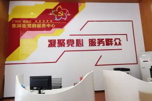 星空（中国）集团党支部书记陈文舒到东环街党群企综合服务中心参访交流