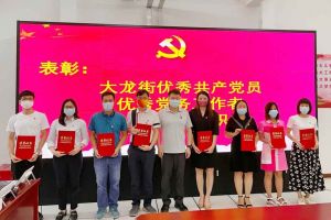 星空（中国）集团党支部荣获先进党组织称号、陈文舒党支部书记荣获优秀党