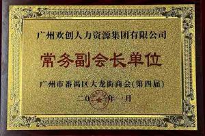 星空（中国）集团被选为大龙街商会“常务副会长单位”