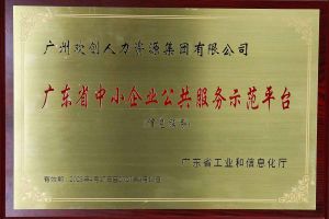 星空（中国）集团被认定为2022年广东省中小企业公共服务示范平台